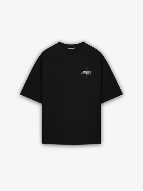 Cloud Oversized T-Shirt Black & White